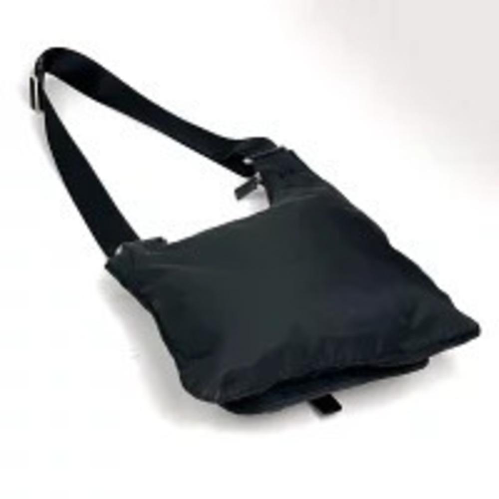 Prada Belt Body Plate Bum Nero Black Bag Crossbody Shoulder Black